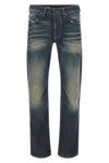 the 1985 larkee diesel jeans define an urban aesthetic through a straight-leg