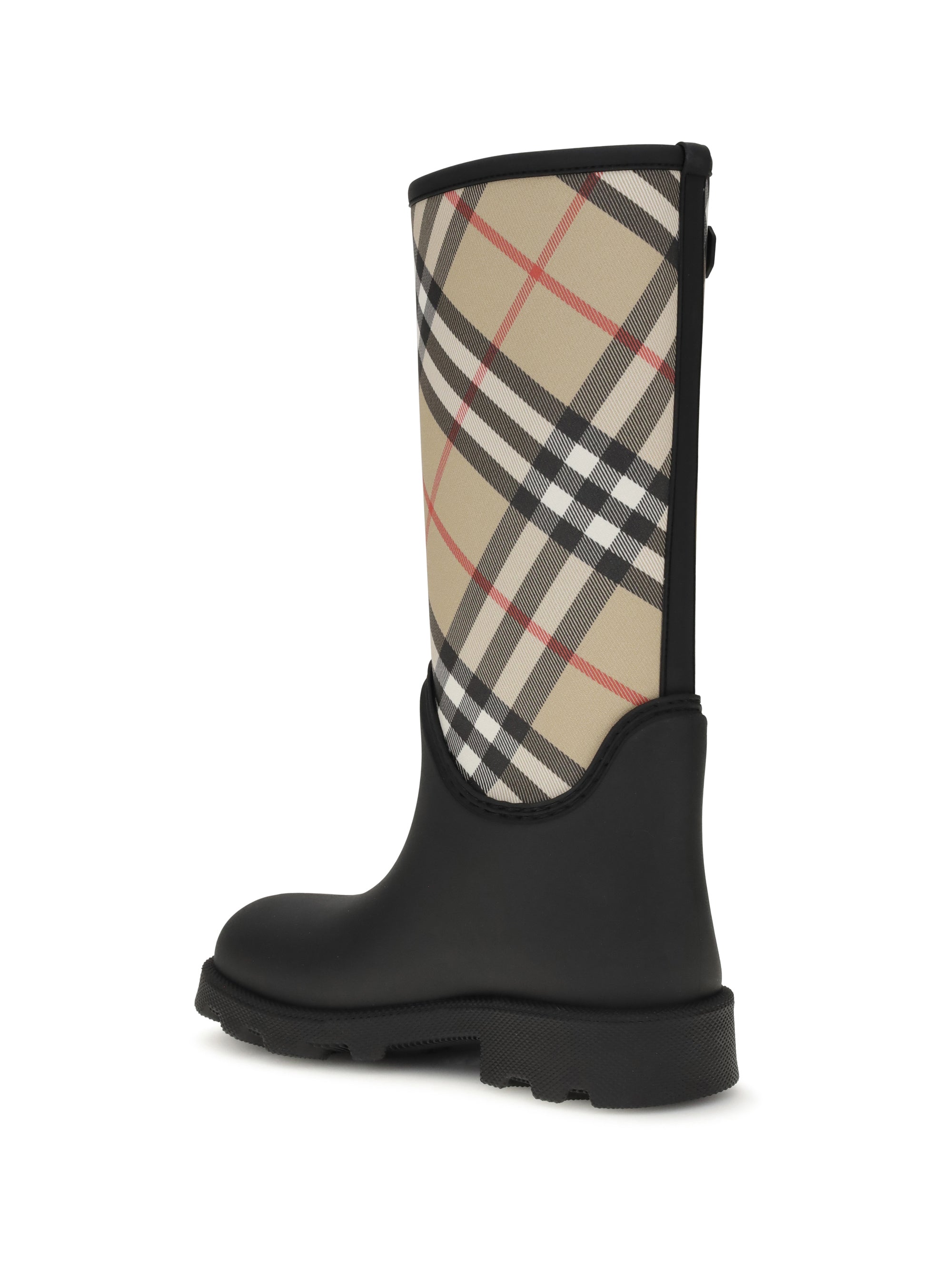 marsh stamp rubber high boots
