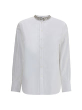 ALEXANDER MCQUEEN 42 shirt with embellished collar