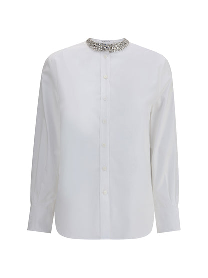 ALEXANDER MCQUEEN 42 shirt with embellished collar