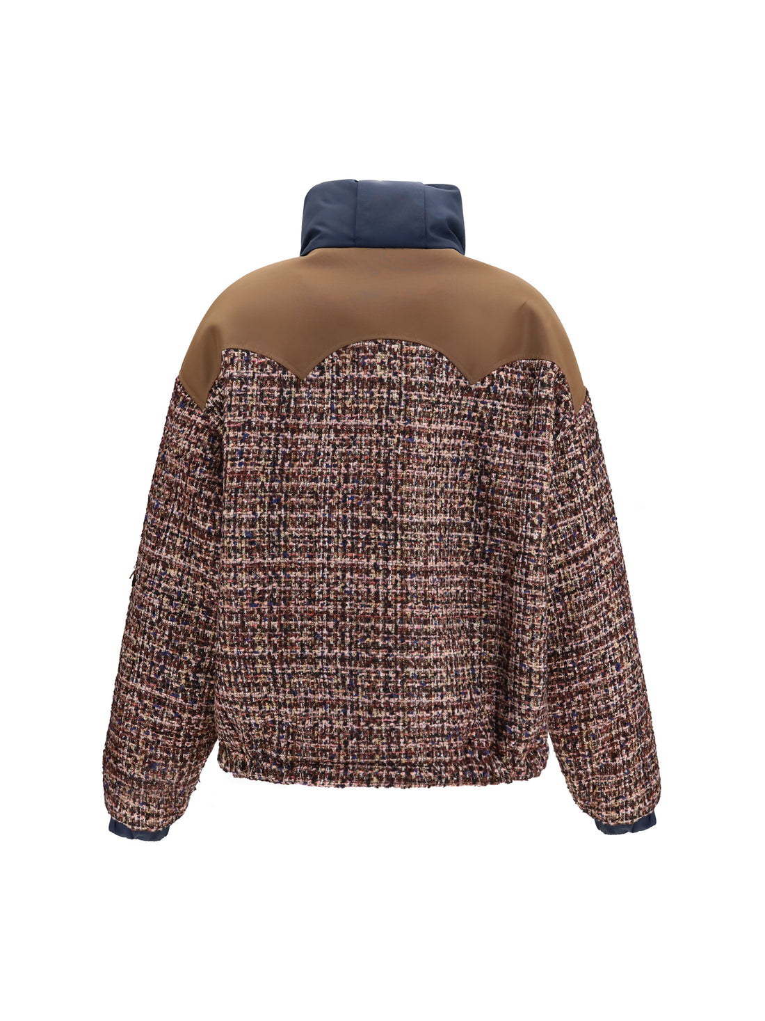 MARBELL 0 kate tweed puffer jacket