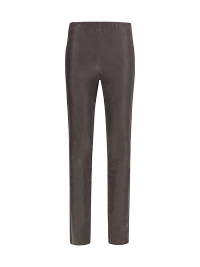 roche stretch-leather pants