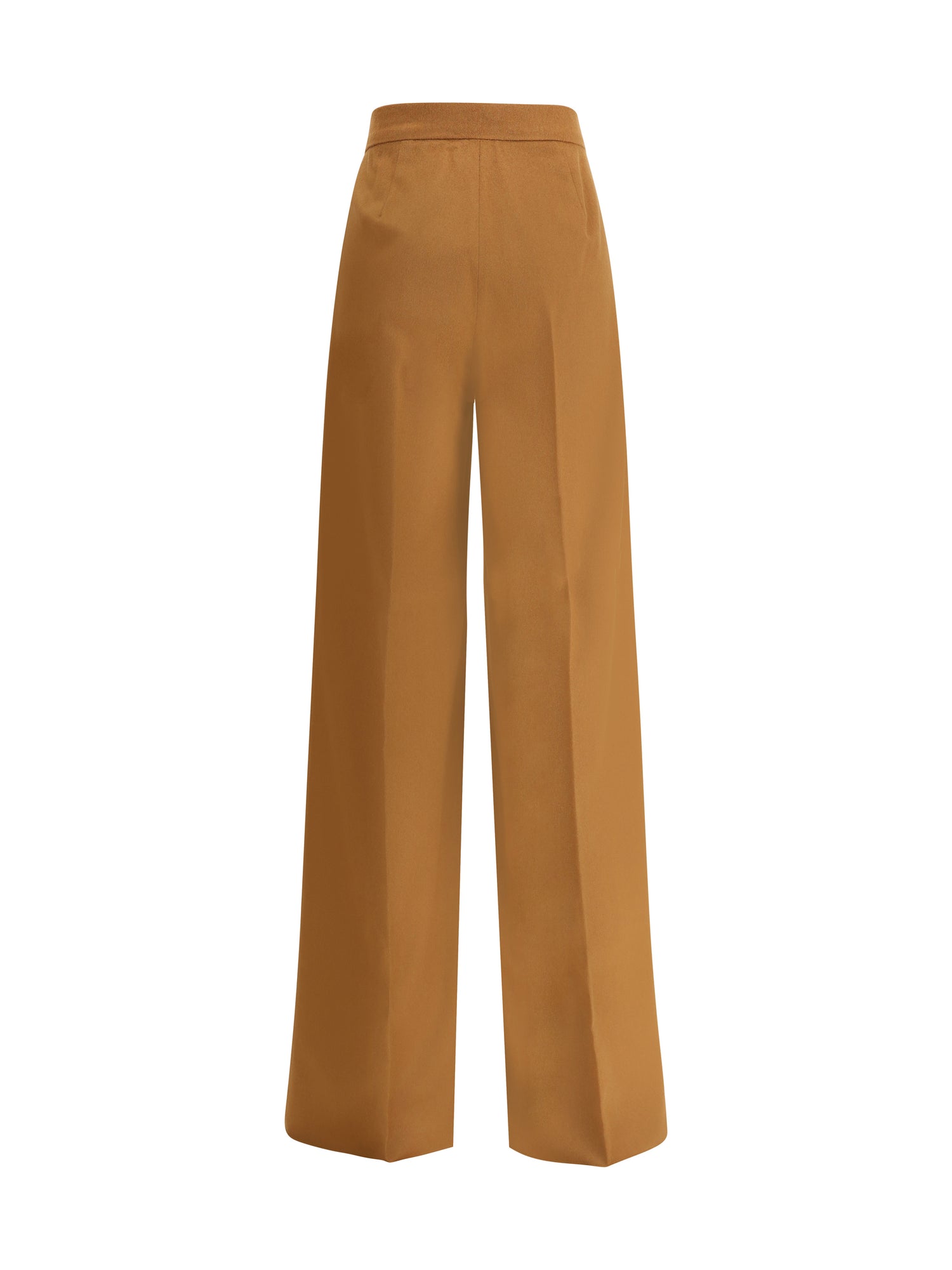 MAX MARA 40 wide camel drap pants
