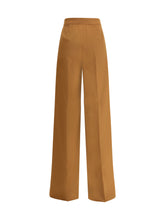 MAX MARA 40 wide camel drap pants