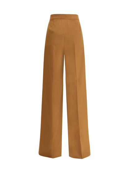 MAX MARA 40 wide camel drap pants