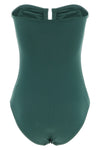 the eres cassiopee bandeau one-piece swimsuit redefines seaside elegance through