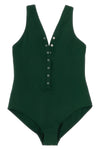 icône one-piece swimsuit in peau douce* fabric
