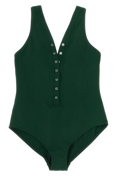 icône one-piece swimsuit in peau douce* fabric