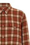 the meridian check visvim long-sleeved shirt
