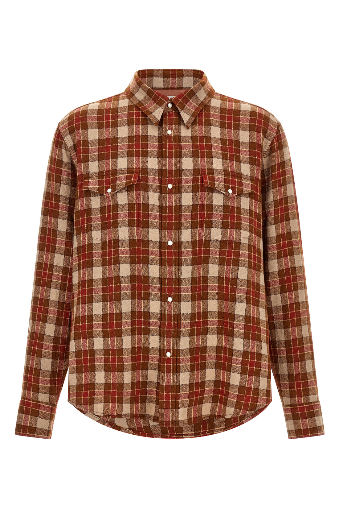 VISVIM 3 the meridian check visvim long-sleeved shirt