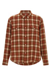 the meridian check visvim long-sleeved shirt