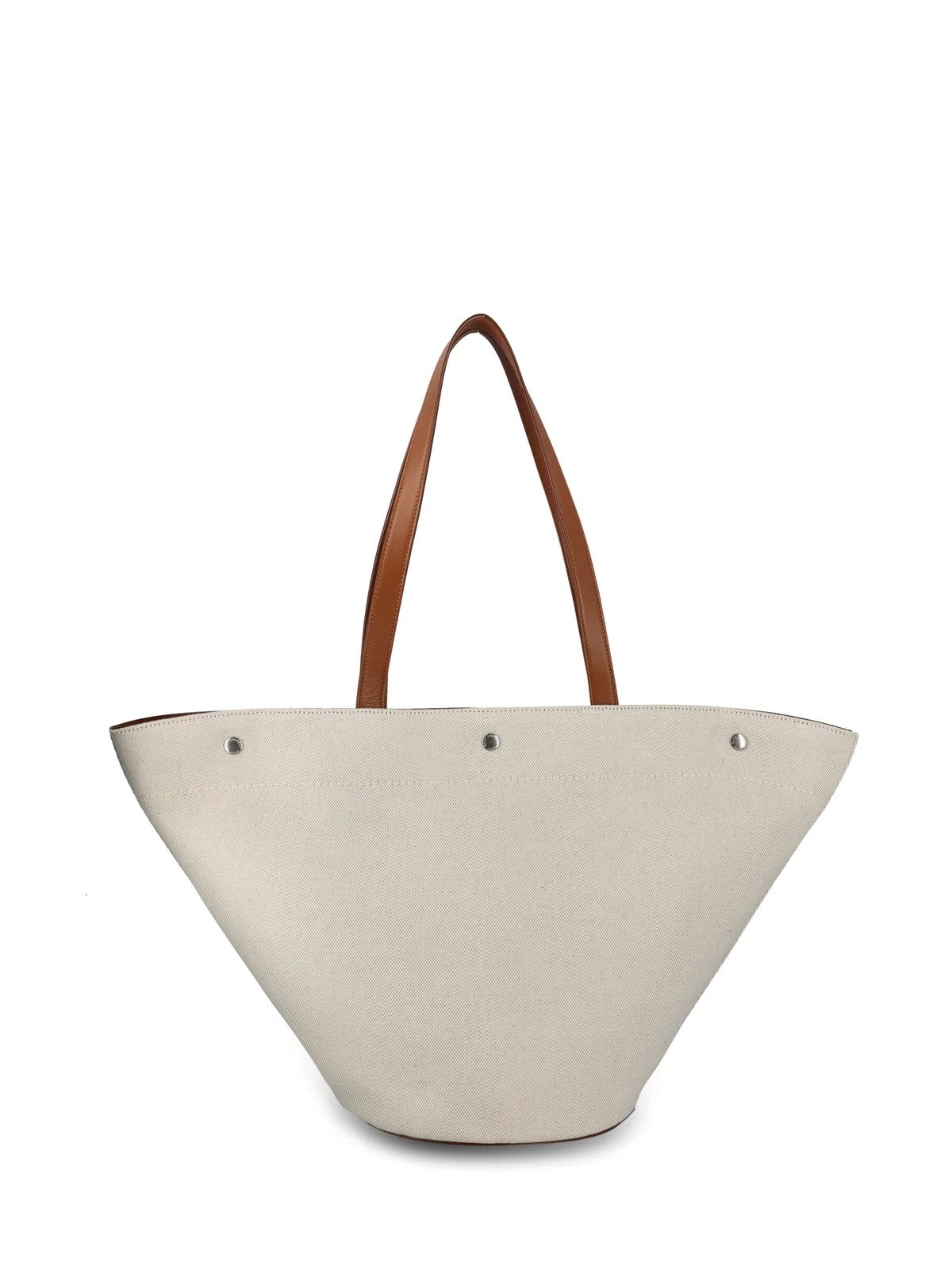 Rive Gauche Trapezoid Canvas Shopping Tote