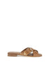 PRADA 37.5 leather sandals