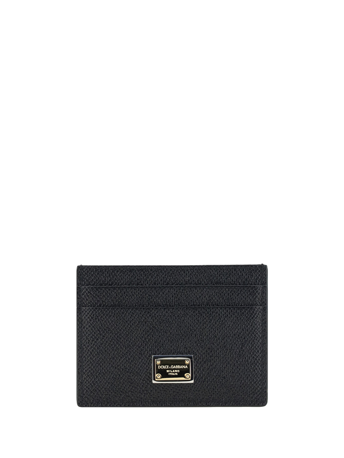 DOLCE &amp; GABBANA OS leather cardholder