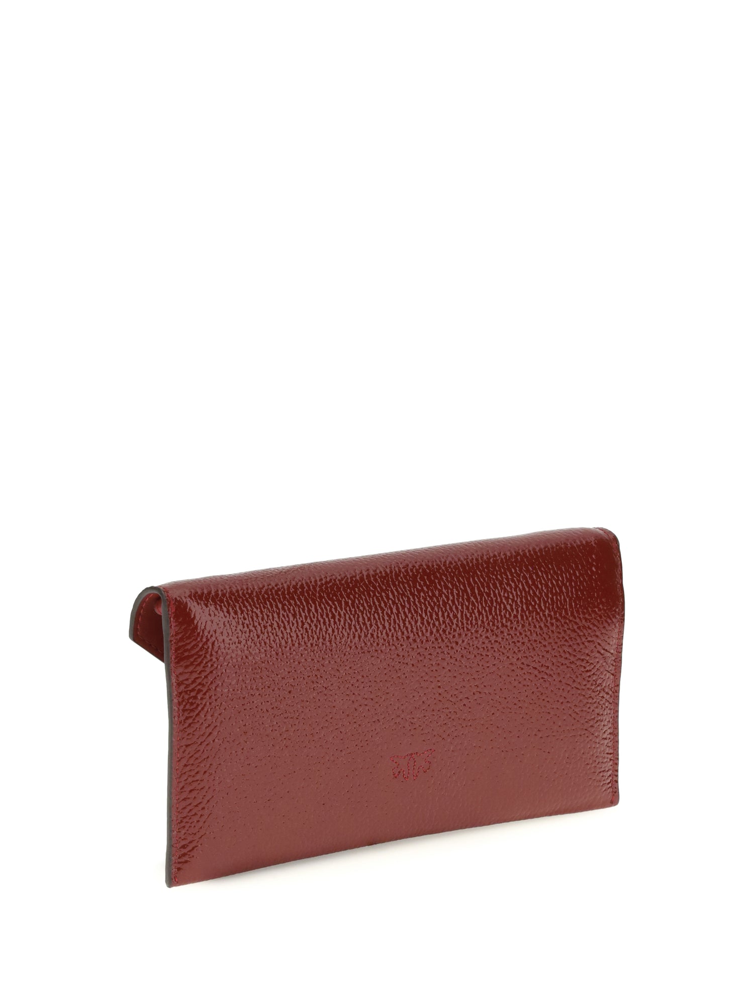 PINKO OS love birds clutch bag