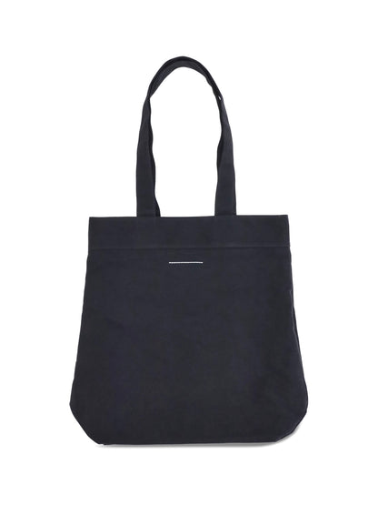 MM6 OS logoed tote bag
