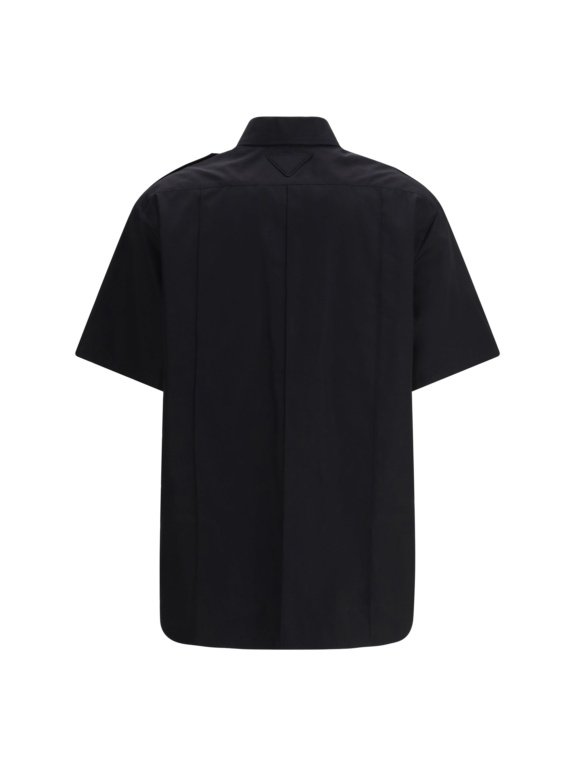 short-sleeve poplin shirt