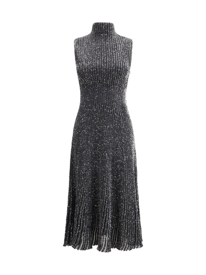 ALAIA 38 sequined midi dress 