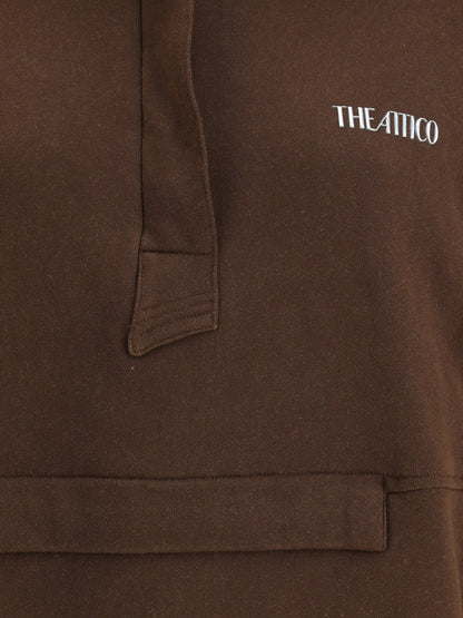 THE ATTICO 36 high-neck sweatshirt