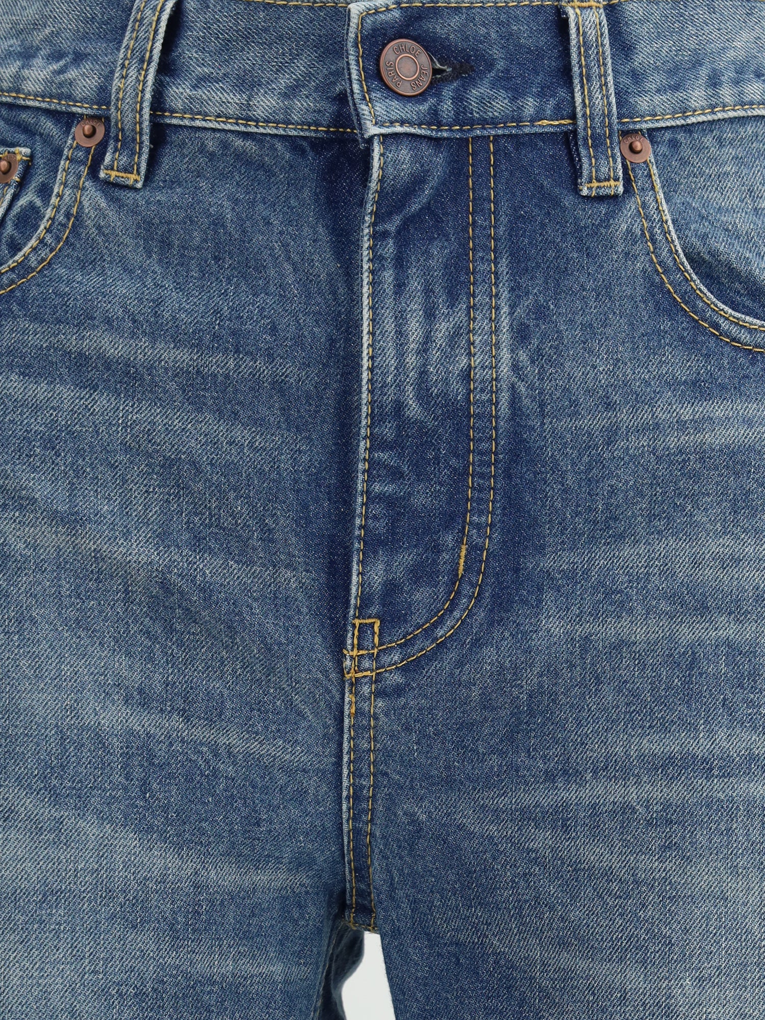 CHLOÉ 28 straight-leg denim jeans