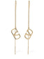 Vlogo Long Chain Earring