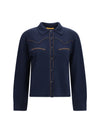 cropped western cashmere shirt