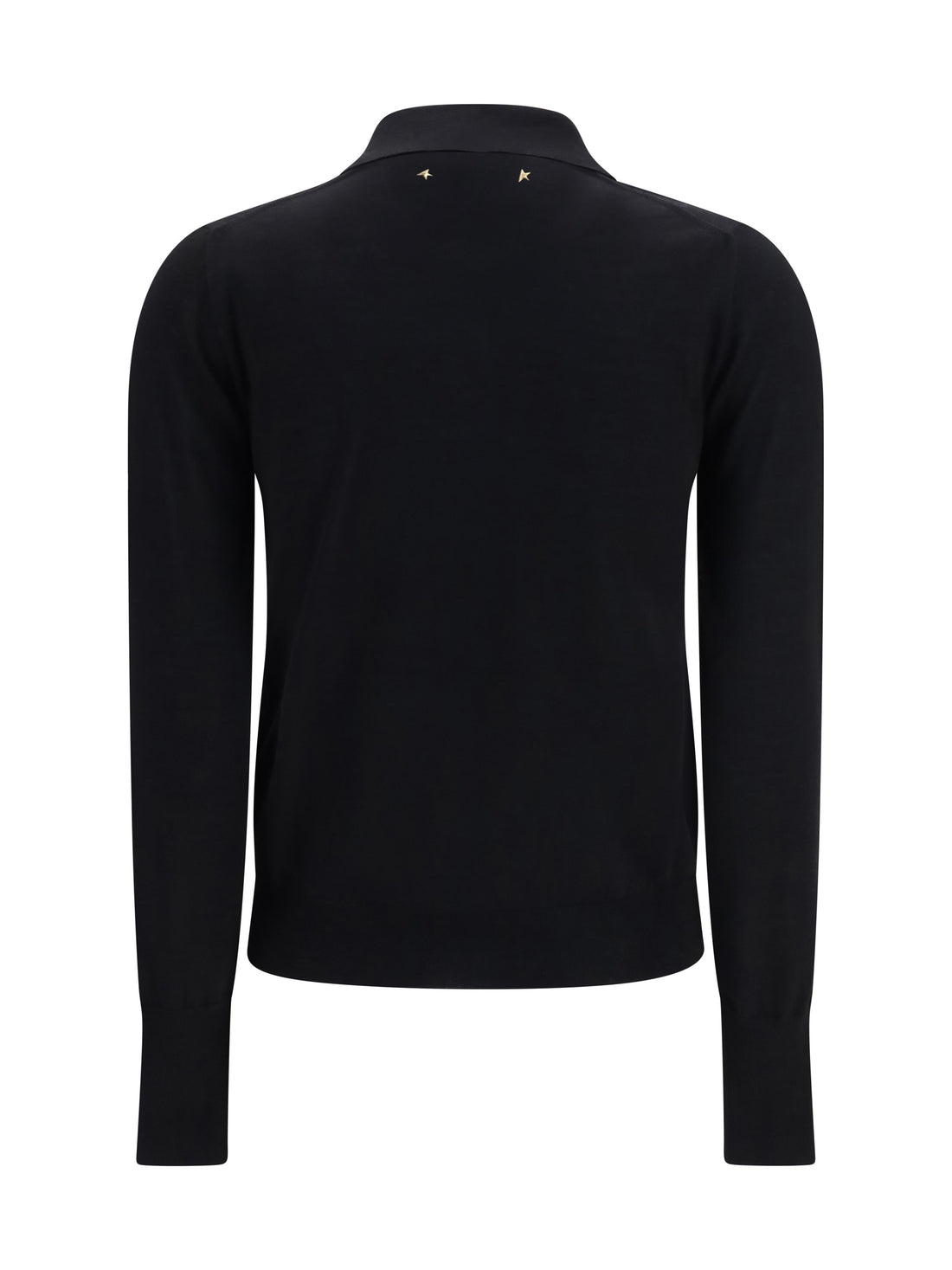 GOLDEN GOOSE L long sleeve merino wool polo