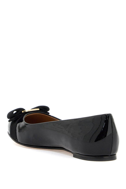 patent leather varina ballet flats