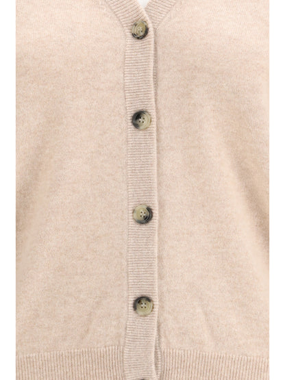 ALLUDE L cashmere cardigan