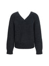 country henley merino cardigan