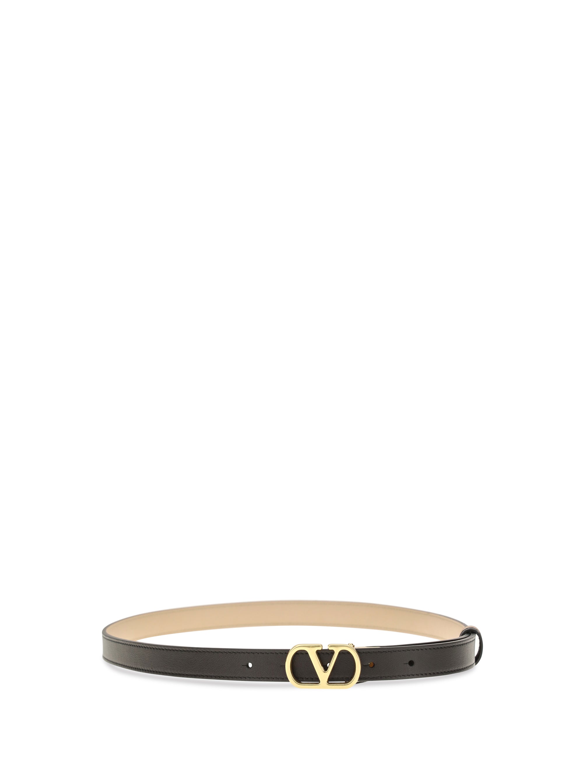 smooth leather reversible belt