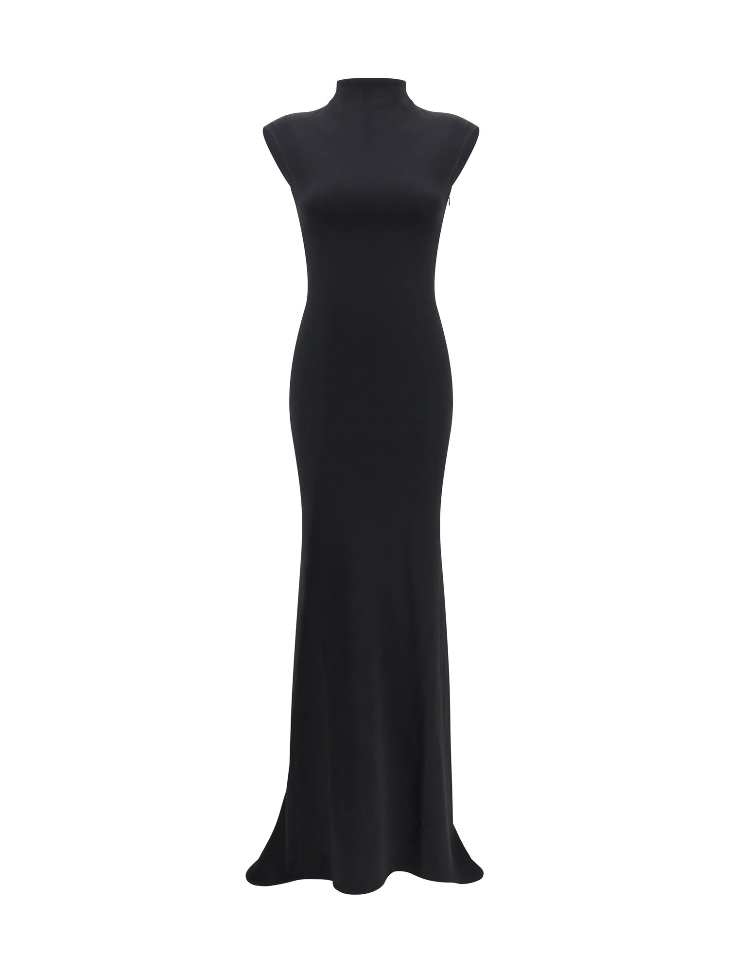 JACQUEMUS S black long alba dress