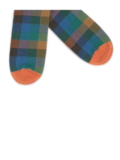 BONNE MAISON 36-38 check socks