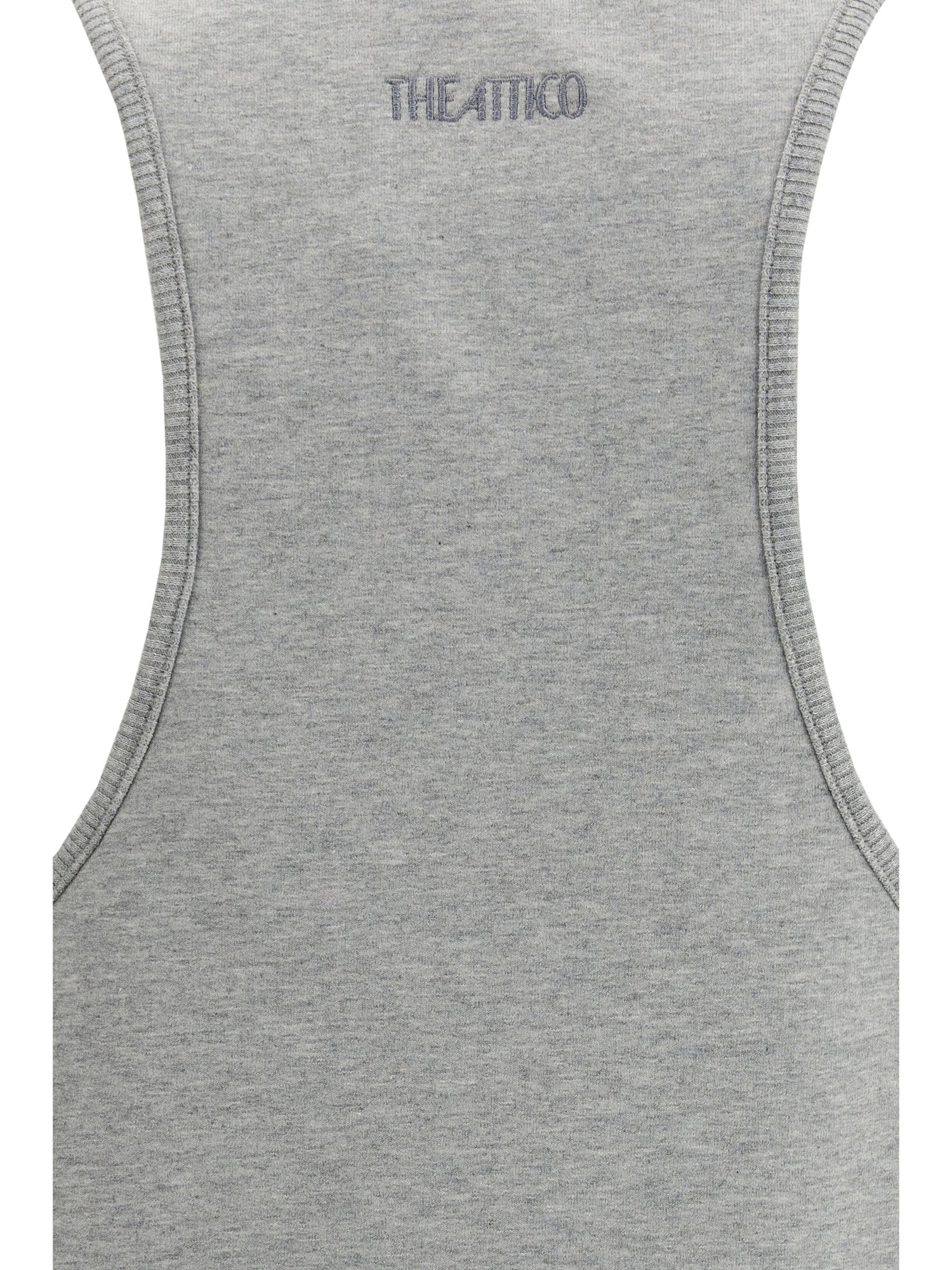 THE ATTICO 38 tank-style mini dress