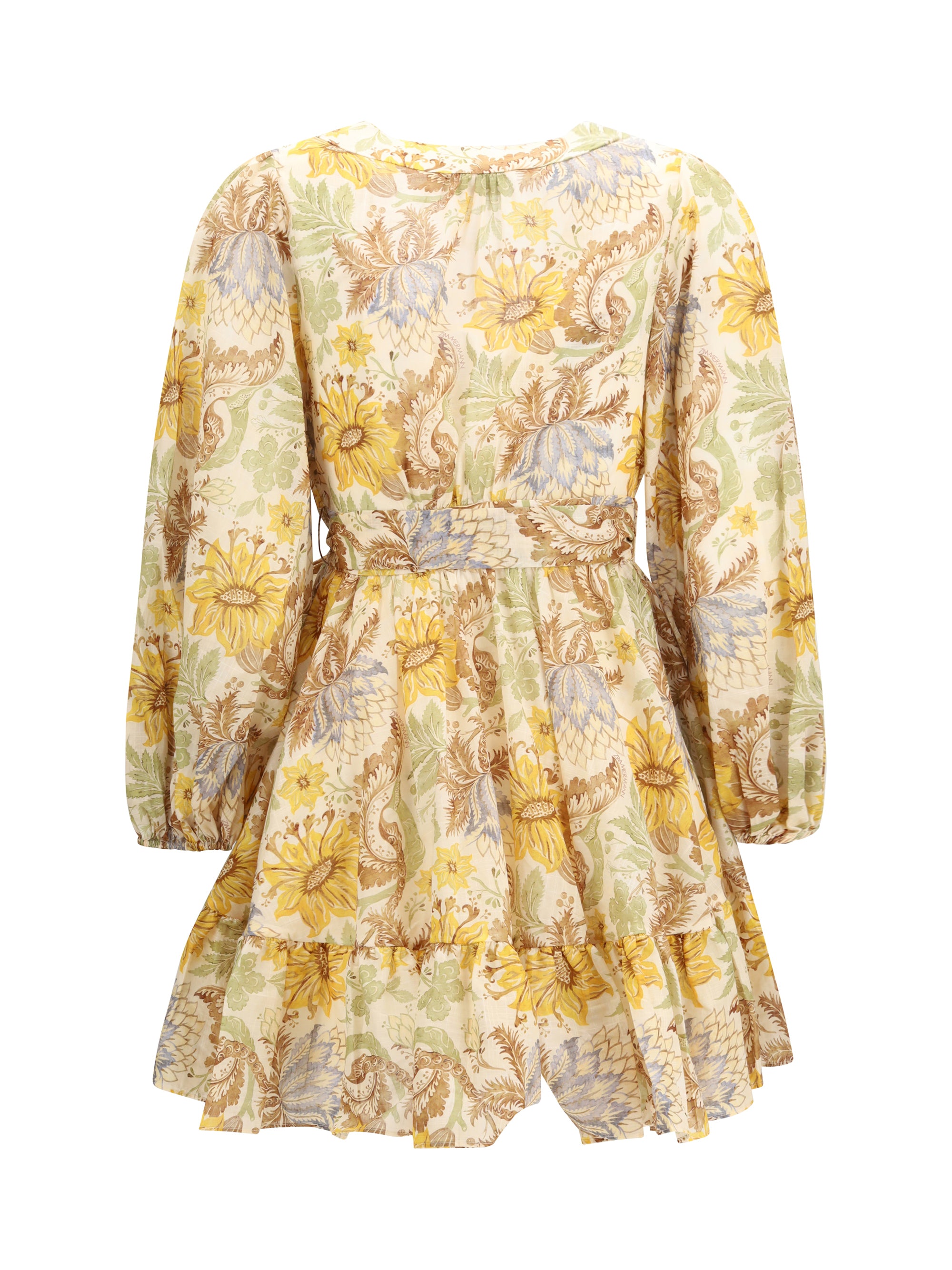 ZIMMERMANN 1 daylight wrap mini dress