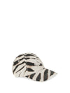 zebra print baseball cap
