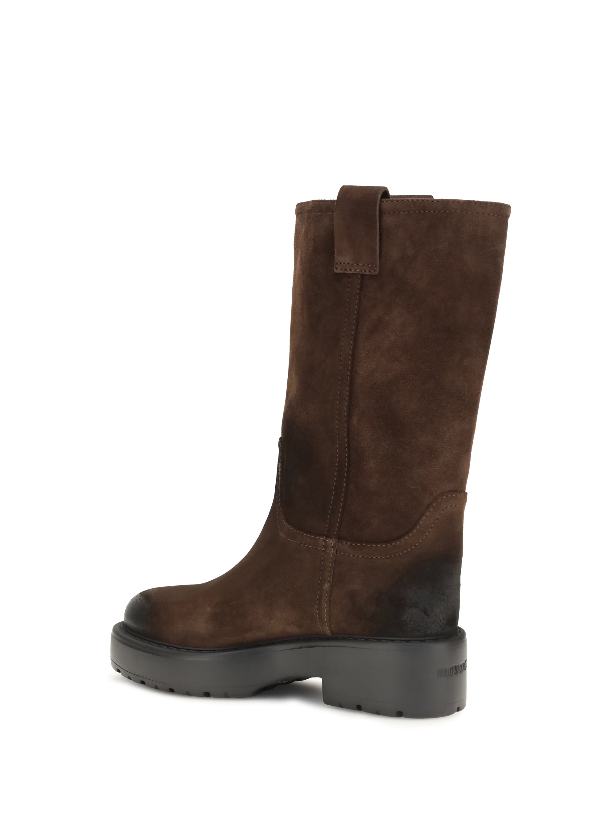 suede leather boots
