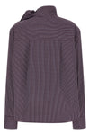 the zafrina canvas blouse redefines the codes of contemporary tailoring throug