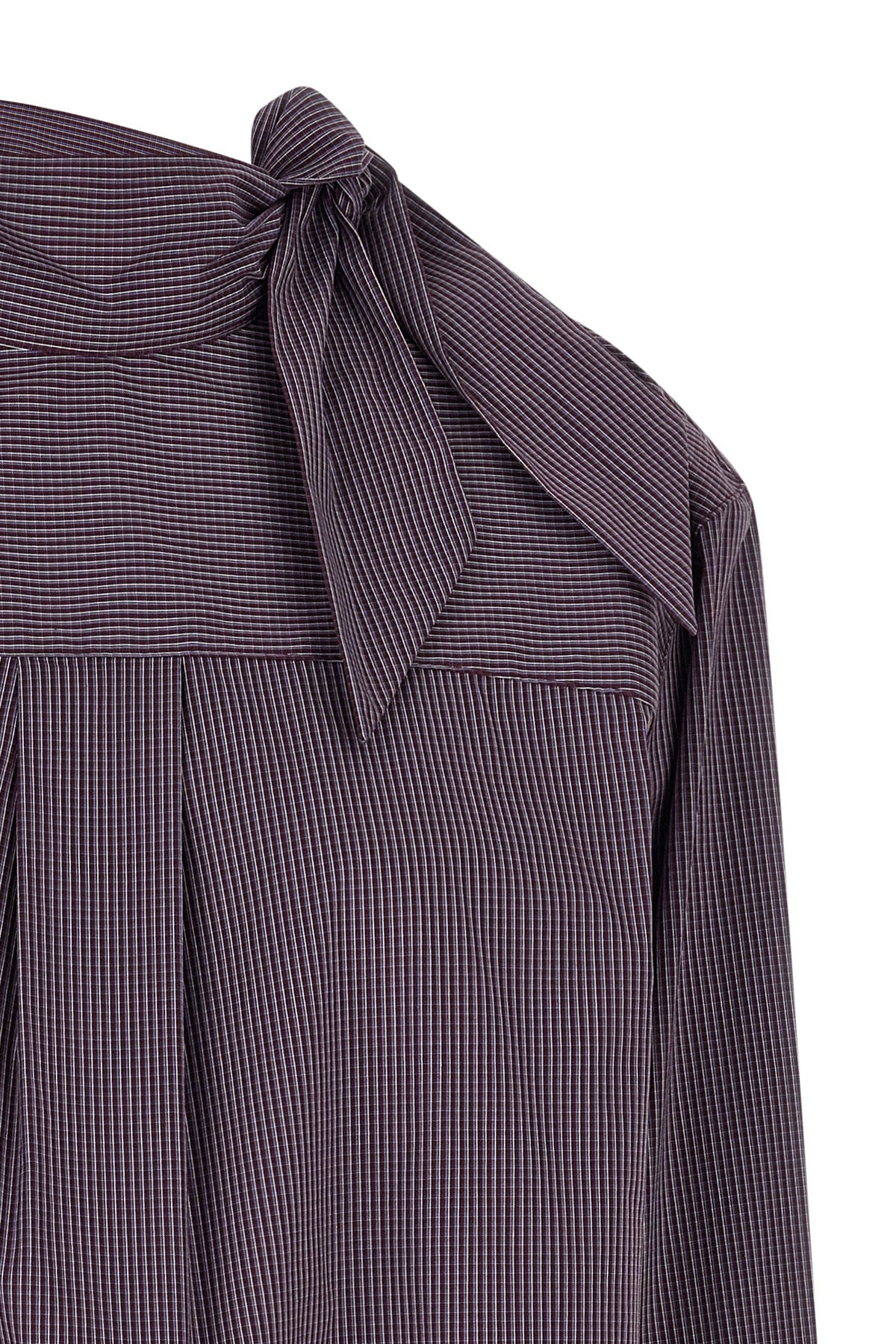 the zafrina canvas blouse redefines the codes of contemporary tailoring throug