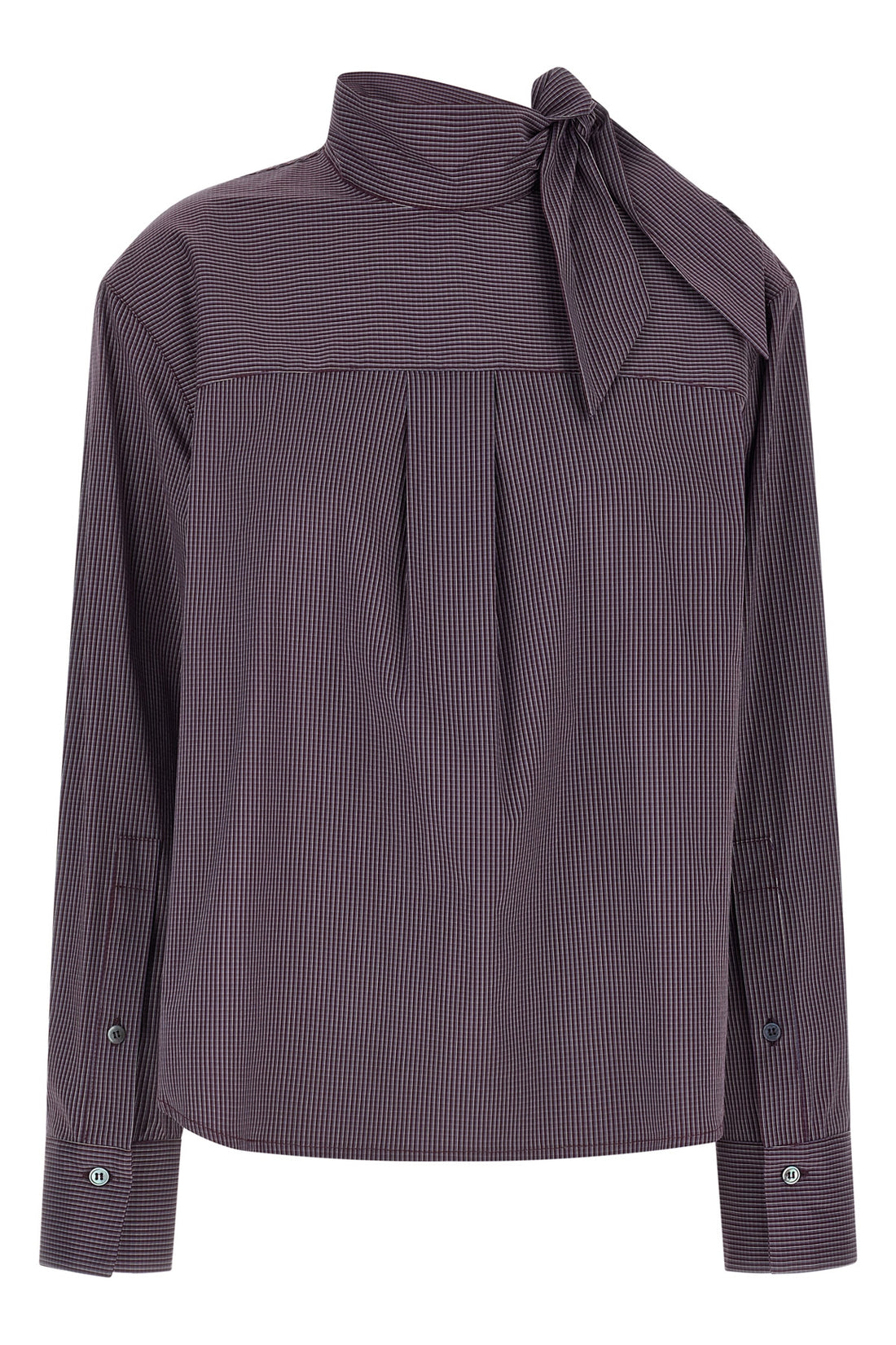 TELA 38 the zafrina canvas blouse redefines the codes of contemporary tailoring throug