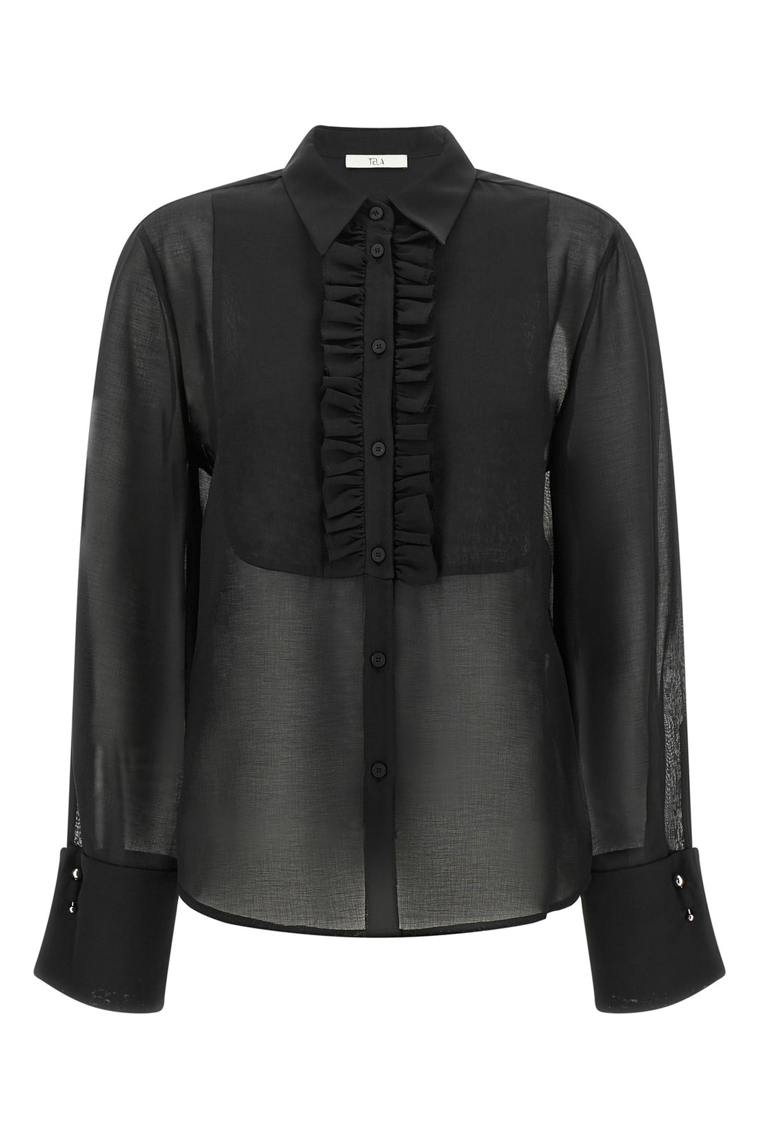 TELA 46 the tela opal shirt redefines the codes of womens tailoring through a sophist