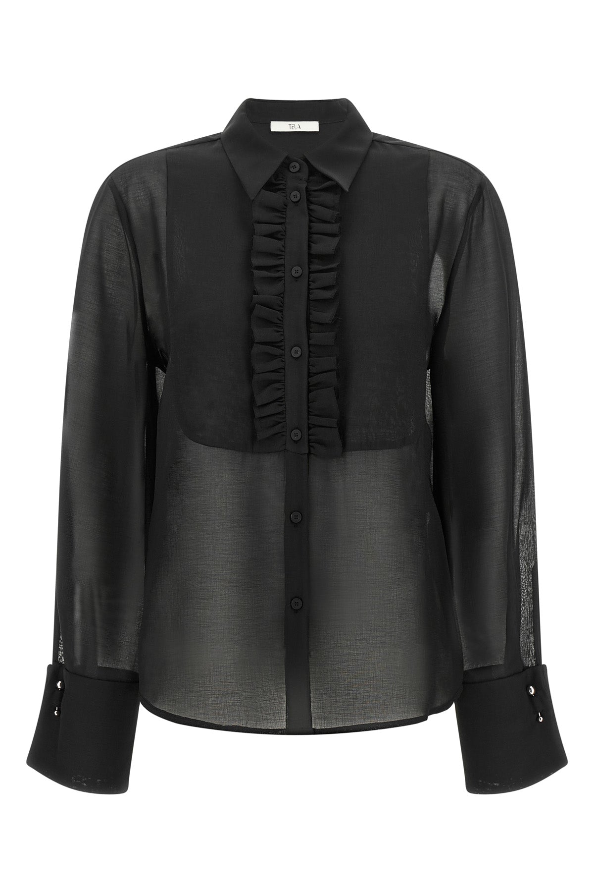 the tela opal shirt redefines the codes of womens tailoring through a sophist