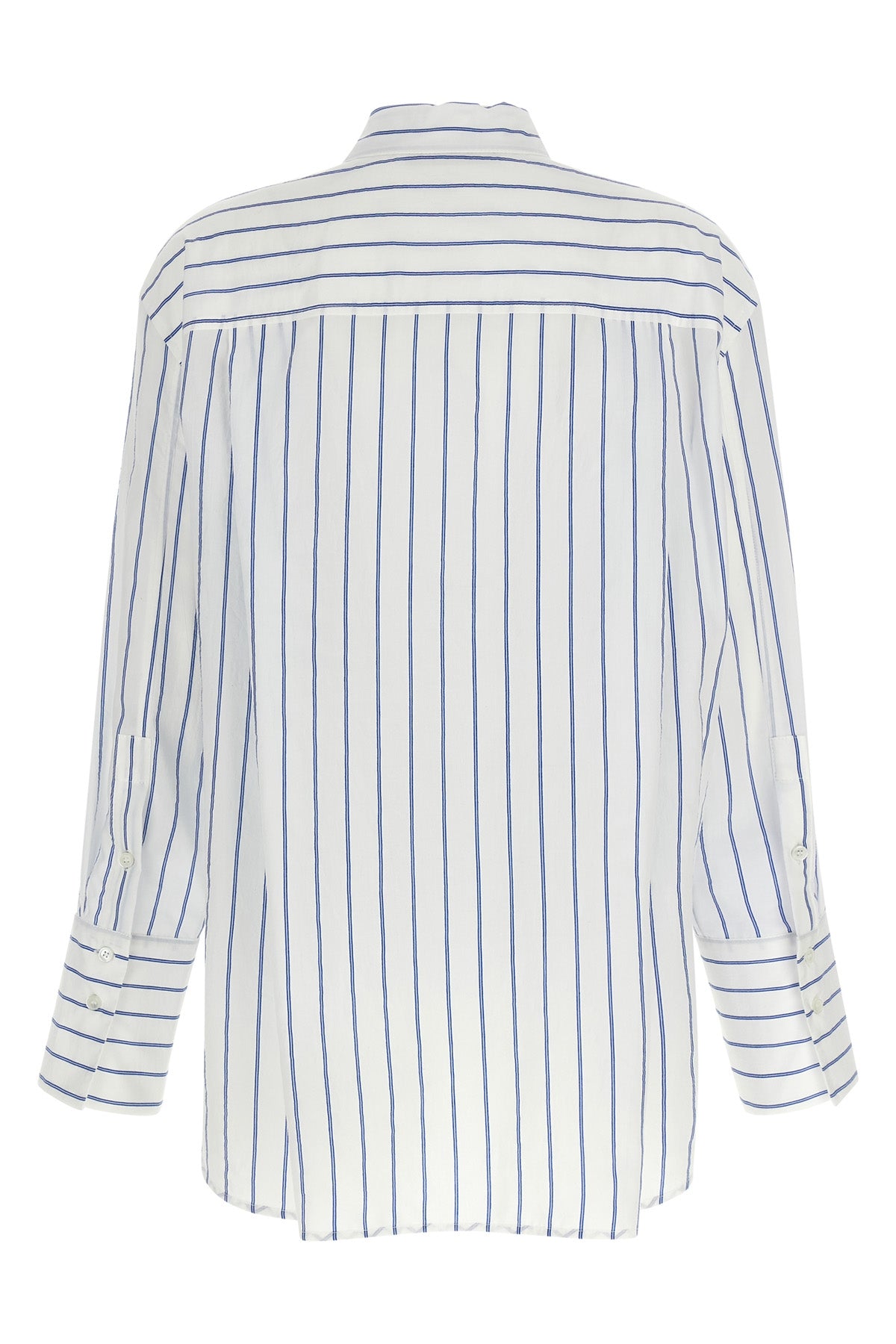 the dayane shirt by tela redefines the codes of everyday tailoring through a g