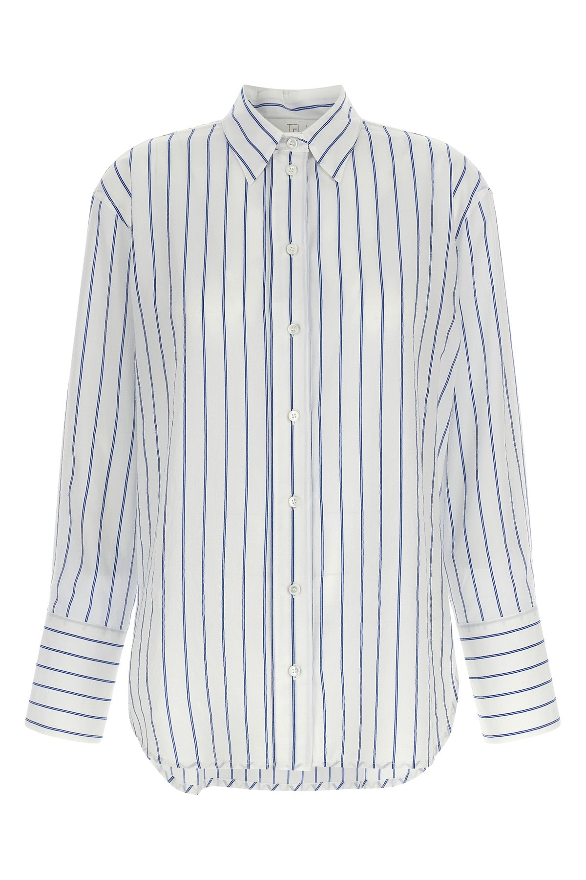 the dayane shirt by tela redefines the codes of everyday tailoring through a g