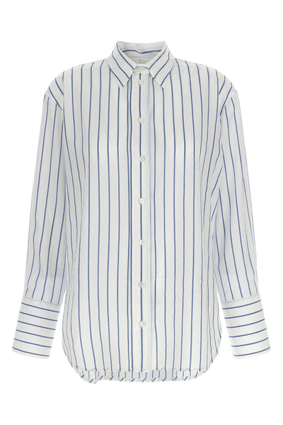 the dayane shirt by tela redefines the codes of everyday tailoring through a g