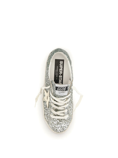 GOLDEN GOOSE 36 super-star glitter sneakers