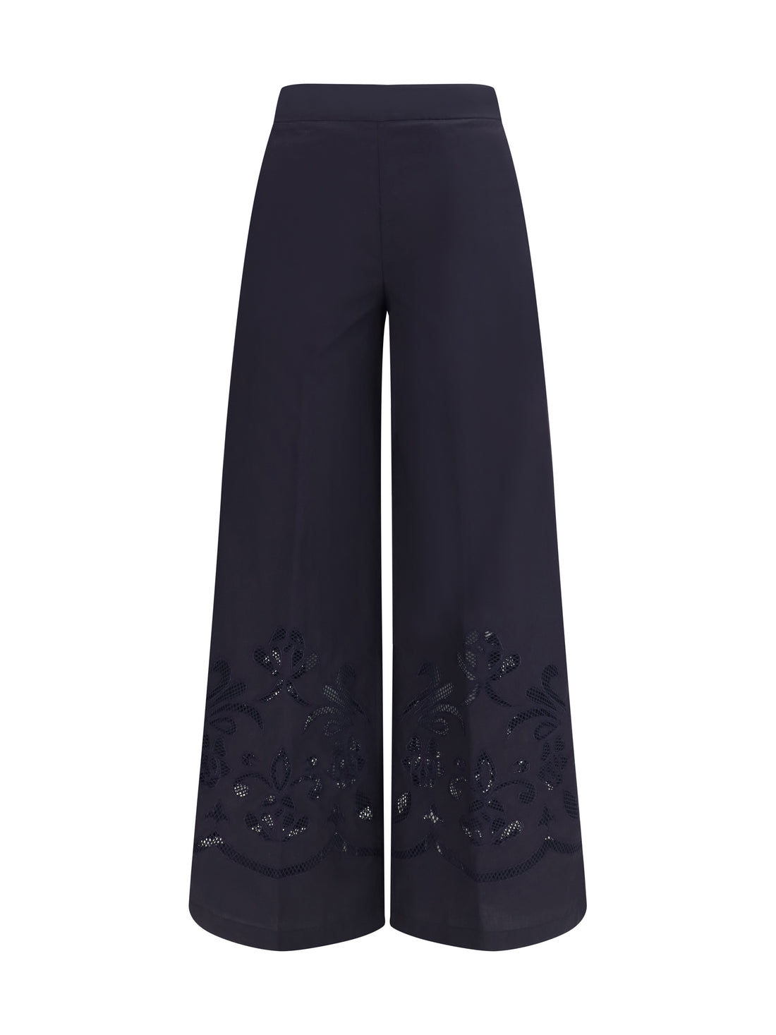 FORTE_FORTE 0 embroidered cotton pants