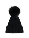 wool hat with pon pon