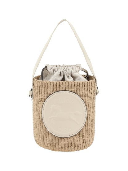 Chlo Horse Medal Bucket Bag