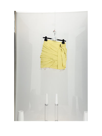 CELINE 40 draped mini skirt